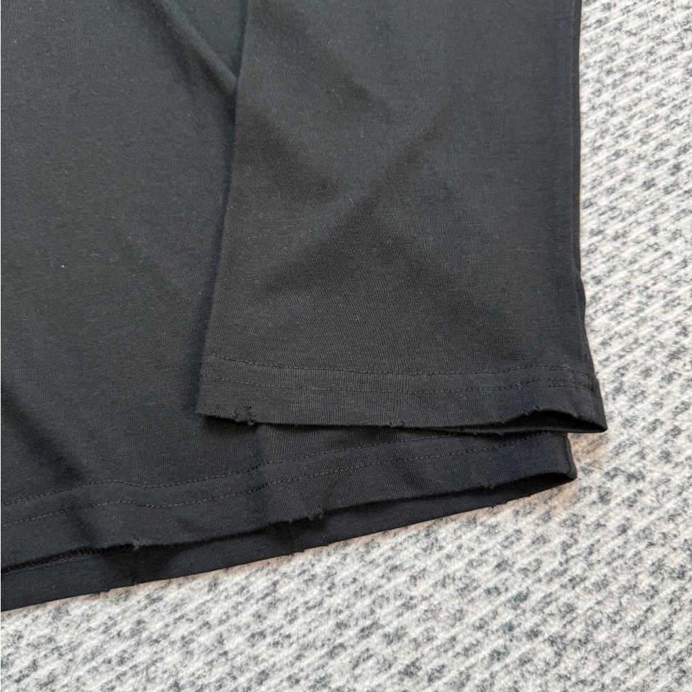 Acne Studios Black Graphic Long Sleeve Tee - Picture 5 of 5